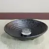 Flower Frog Japanese Ikebana Set Desktop Ceramic Bowl Vase with Kenzan Needle Flower Arrangement Holder for Living Room Bedroom 4