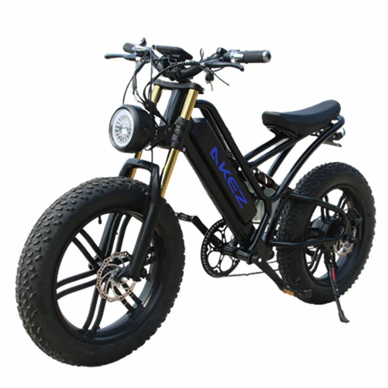 

20-Inch Electric Bicycle For Mens Aluminium Alloy Fat Tire Bicycles With Removable Battery Electric Bike Motorcycle Adults
