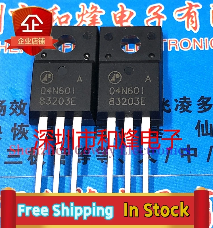 

10PCS-30PCS AP04N60I 04N60I TO-220F MOS In Stock Fast Shipping