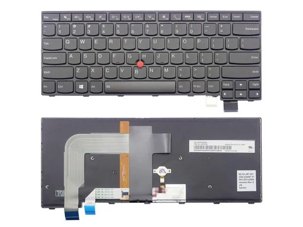 

Lenovo Thinkpad T470S 00PA452 T460S с указателем и подсветкой клавиатуры US