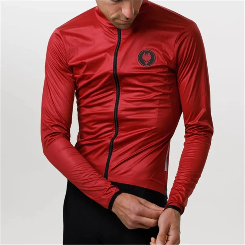 Spring Cycling Men's Long Sleeve Windproof/Waterproof Bicycle Jackets Road Bike Clothing Chaleco Ciclismo Mtb Jerseys