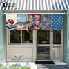 Japanese Style Small Hanging Curtain Kitchen Doorway Flag Curtain Izakaya Hanging Household Partition Curtain 2