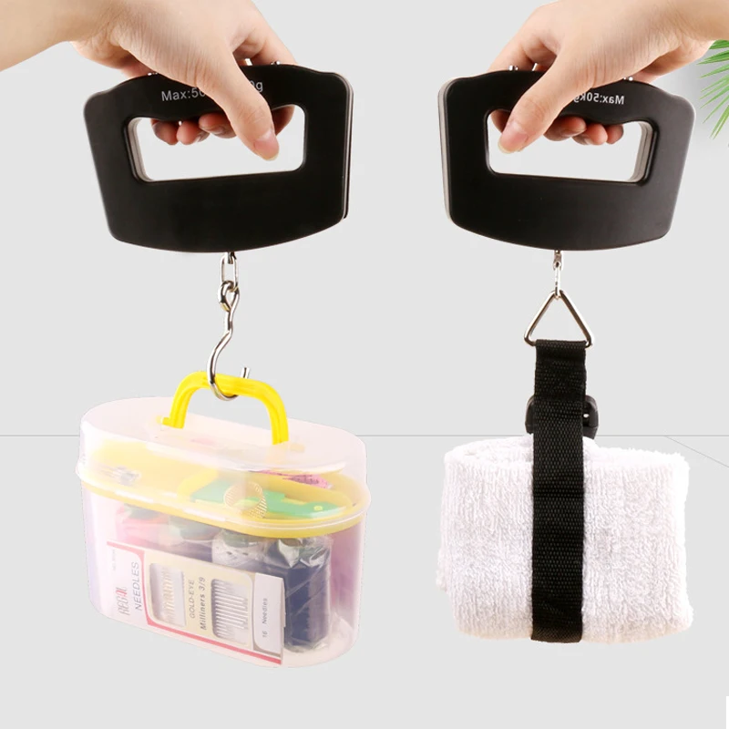 50kg Digital Luggage Scale Portable Weighing Weight Suitcase