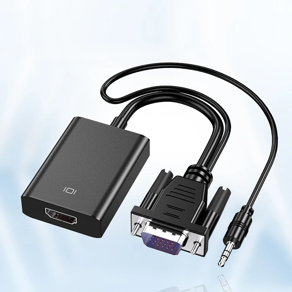 1080p VGA TO HDMI Converter Cable vga to hdmi converter,vga to hdtv adapter
