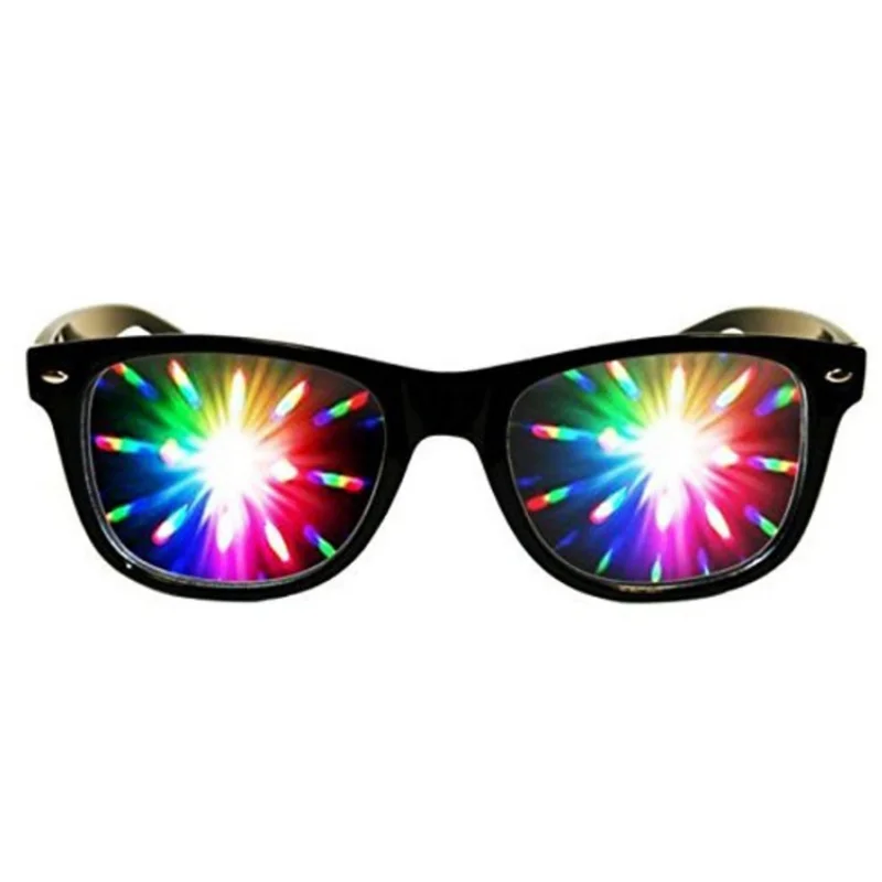 2021NewPremiumDiffraction3DPrismRavesGlassesPlasticFor