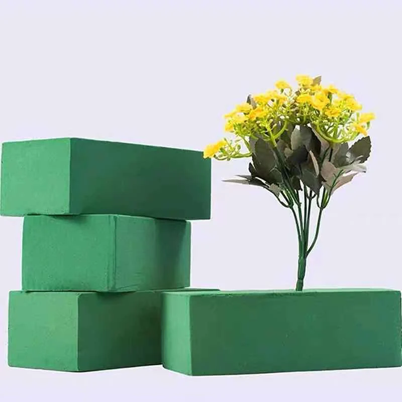 광장 꽃 거품 벽돌 꽃 진흙 꽃집 블록 파티 용품 DIY 화환 웨딩 공예 꽃꽂이..