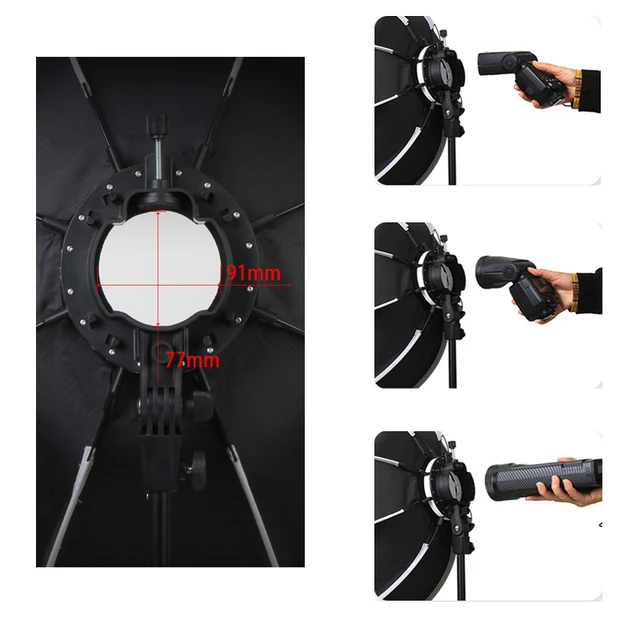 Triopo 팔각형 소프트 박스: 부드럽고 고른 조명의 비결