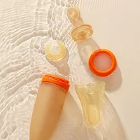 BBET Squeezing Feeding Bottle Silicone Newborn Baby Training Rice Spoon Infant Cerea Food Supplement Feeder Safe Tableware 2