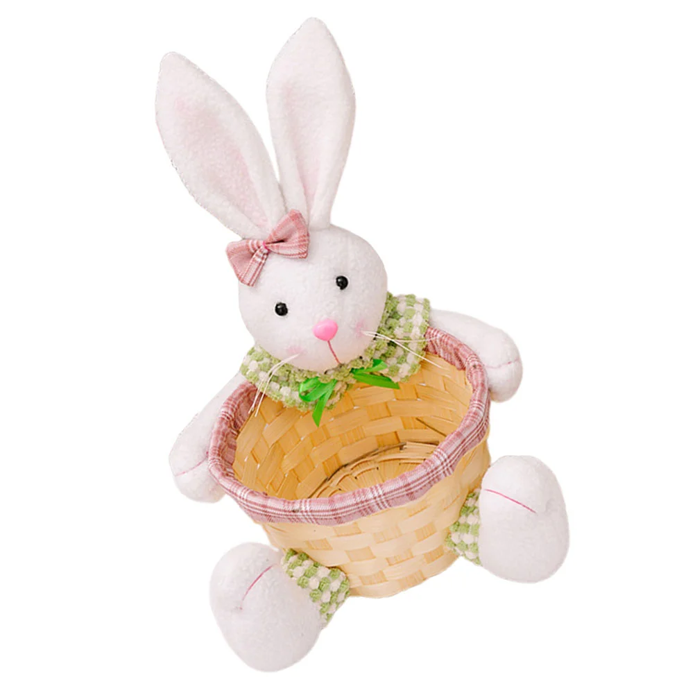 

Easter Basket Household Storage Rustic Flower for Wedding Baskets Decoration Bunny Hamper