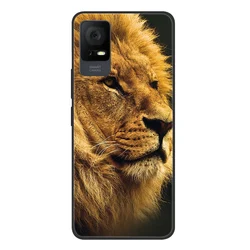 Butterfly Painted Soft Silicone Back Case for TCL 405 (49)