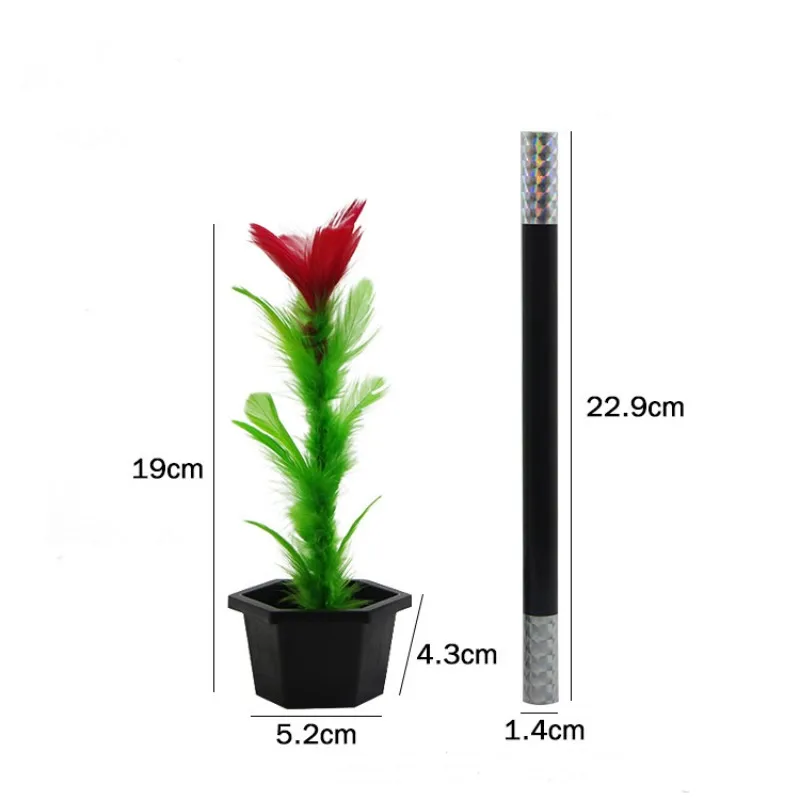 Magic Stick Magic Wand Magic Trick Toy Magic Tricks Toy Magic Props Toy Magic Tricks Props Magic Trick Props Magic Show Props Creative Magic Stick Toy Flower Sets Magician Tricks Performance Kids Adult Props