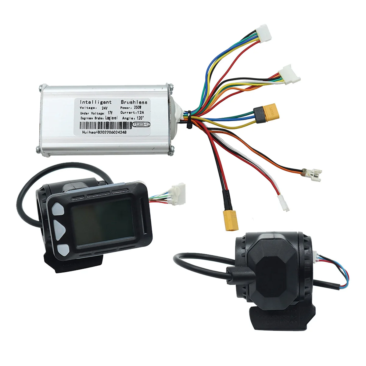 

24V 250W Электрический контроллер для мотороллера + ЖК-дисплей в комплекте