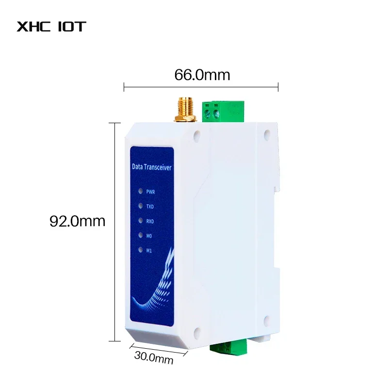 LoRa Industrail Grade Wireless Data Transmission Staion XHCIOT E95-DTU(900SL22-485) 868/915MHz 5KM 22dBm DC8～28V RS485 Modbus