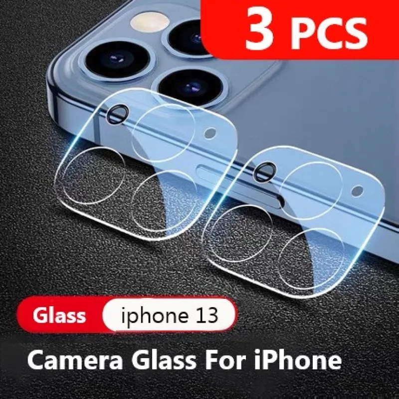 Защитное стекло закаленное для камеры iphone 13/12/11 Pro max/XS max/8/7/6/6s plus/X/XR/SE 2020 3 шт. |