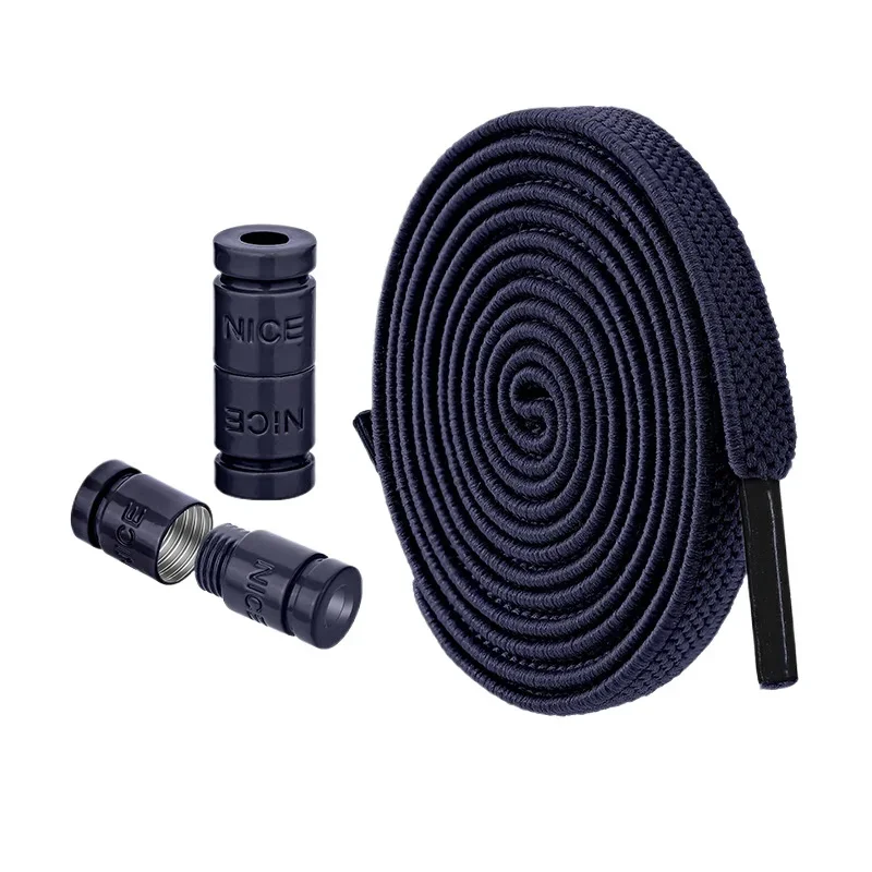 Vibrant No-Tie Elastic Shoelaces