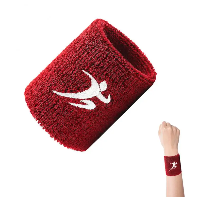 

Sport sweat-absorbe Wristband Wrist Brace Wrap Support Band basketball tennis cycling fitness breathable wrist protector
