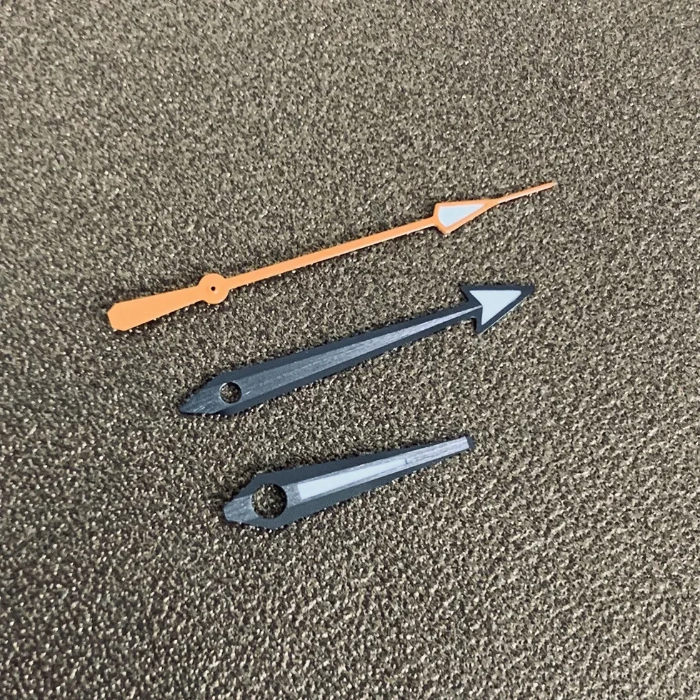 

Gun Color P Flower Watch Hands NH36 NH35 Hands Blue Luminous Pointer for NH35 NH36 4R 7S Movement NH35 Watch Hands