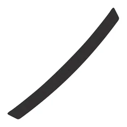 Car Rear Trunk Decor Stickers Decals Auto Films Accessories - Black White (Universal)