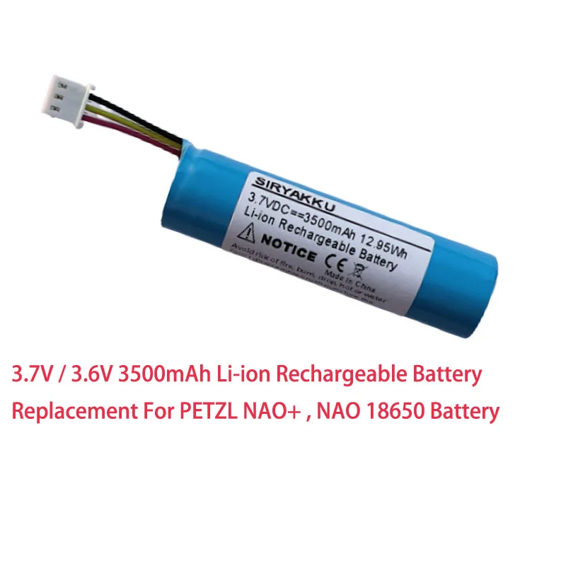 Replacement Battery for Petzl Nao & Nao+ Plus+ Headlamp Li