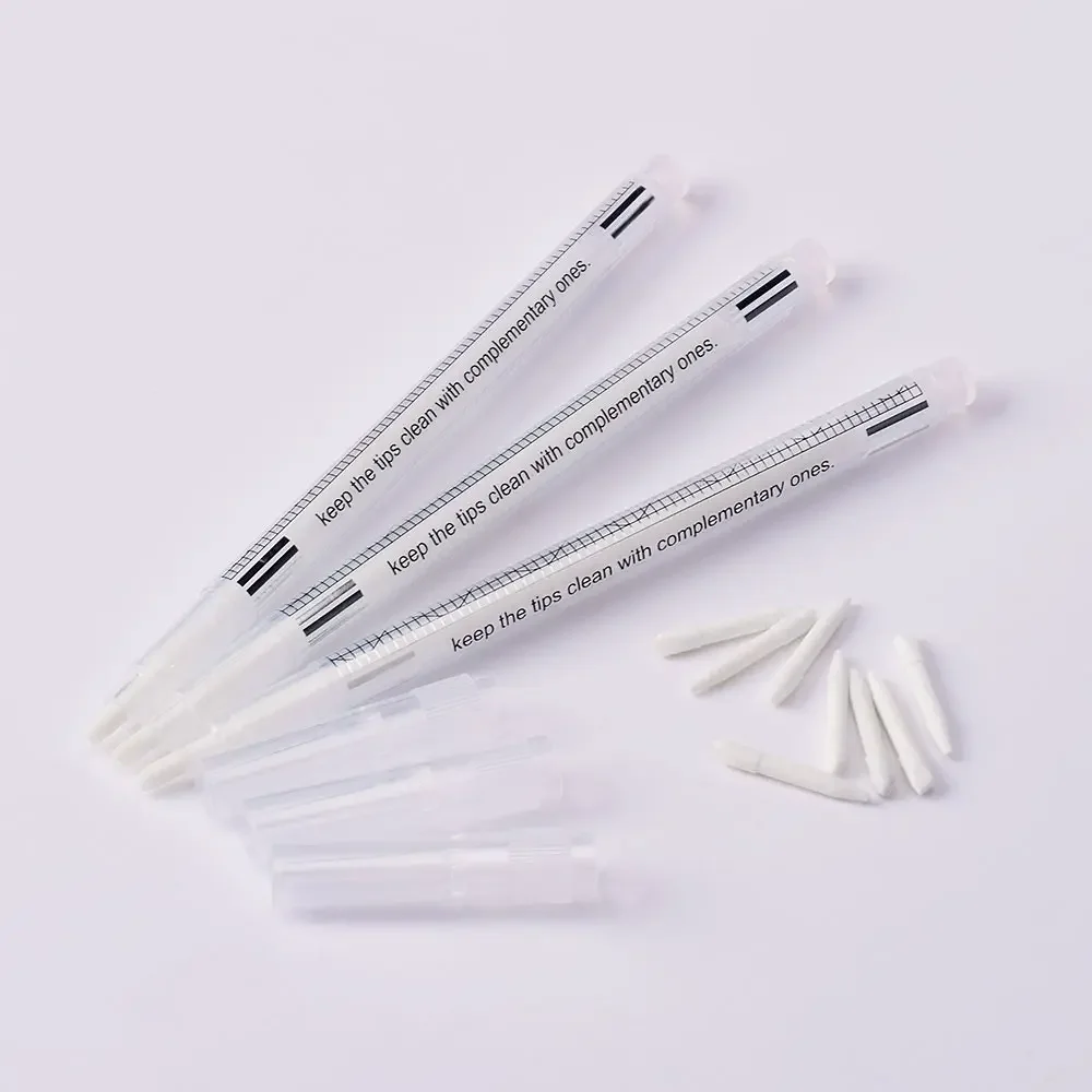 

1 Bag Magic Eraser Remover Brush Scribe Pen Eyebrow Design Remove Skin Marker Pen Set Tattoo Accesories with Replacement Head