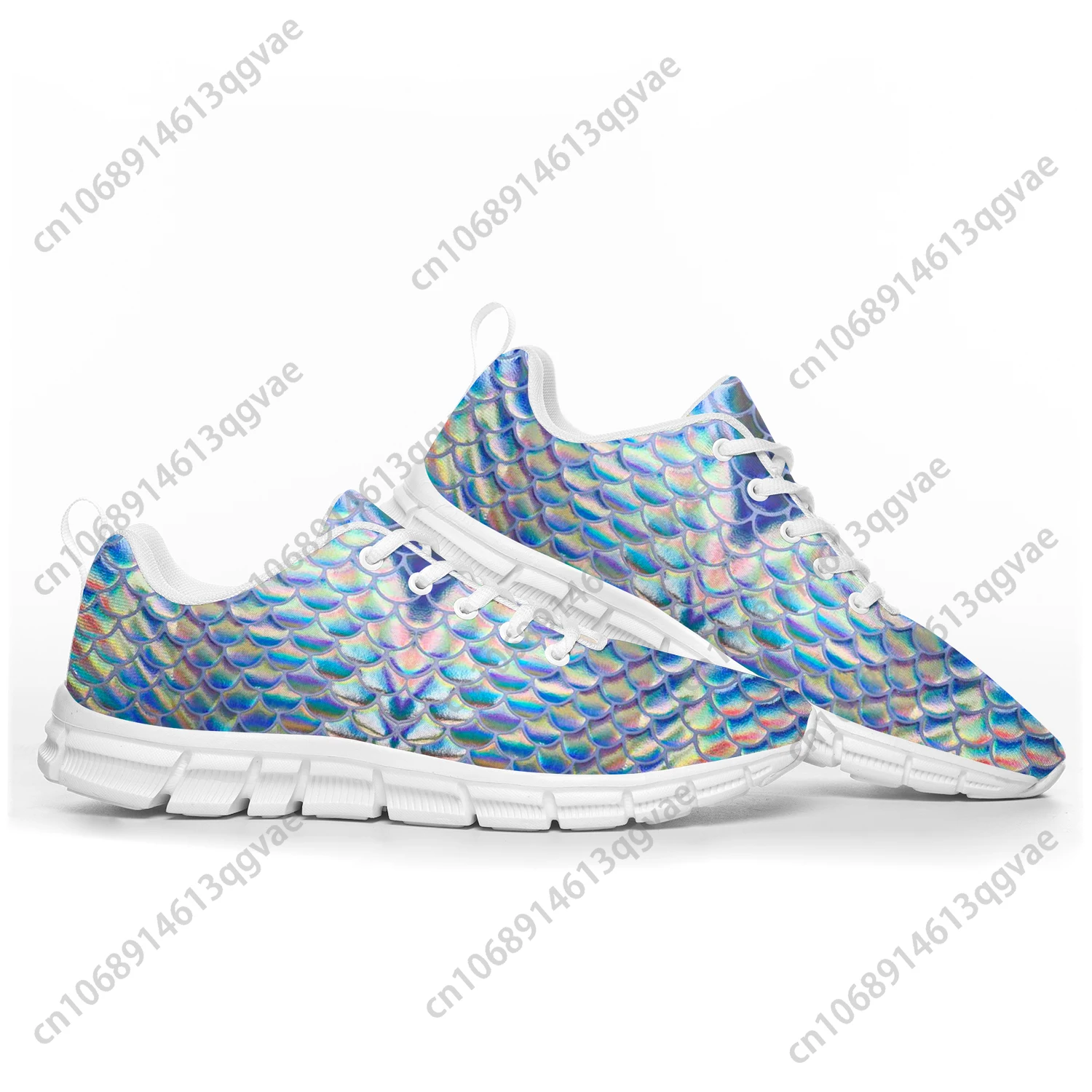Fish Scales Sports Shoes Mens Womens Teenager Kids Children Customized Sneakers Casual Tailor-Made Shoe High Quality Couple