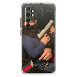 Clear Phone Case with Funny Hasbulla Design for Xiaomi 13T Pro (B7)