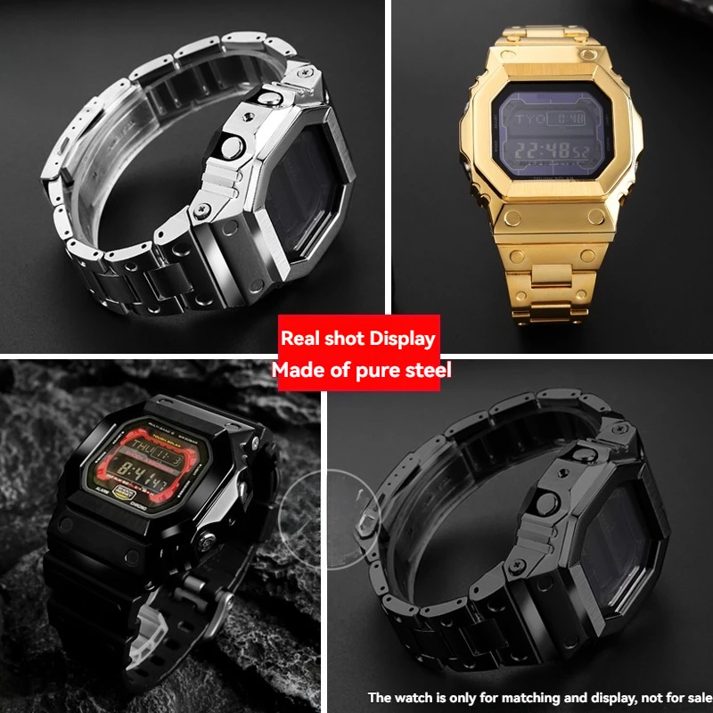 GX-56BB/GXW-56 メタルベゼル & ブレスレットキット カシオ G-SHOCK 用