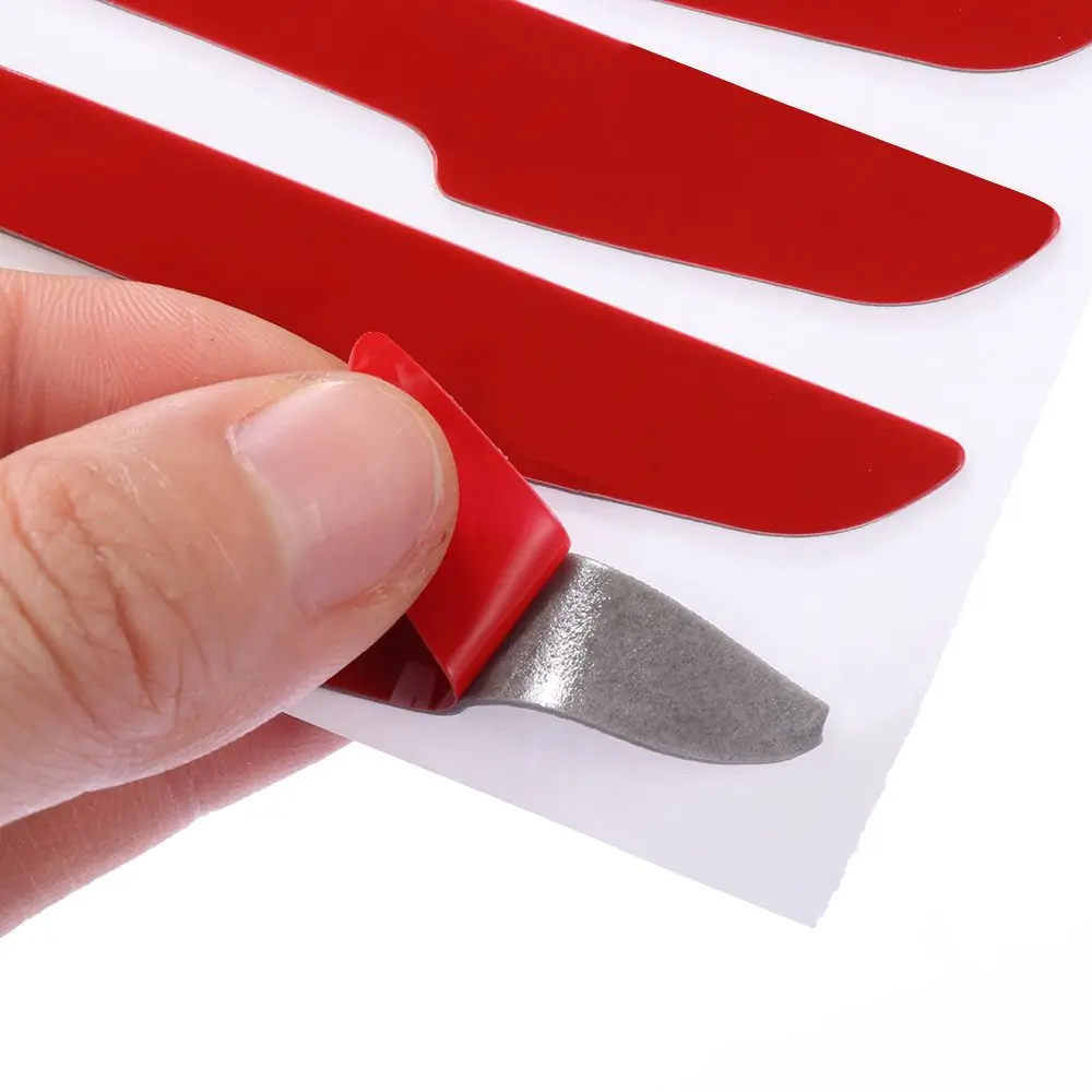 Car Door Edge Guard Strip Set - Soft Rubber Anti-Collision Protector, 4 Pieces