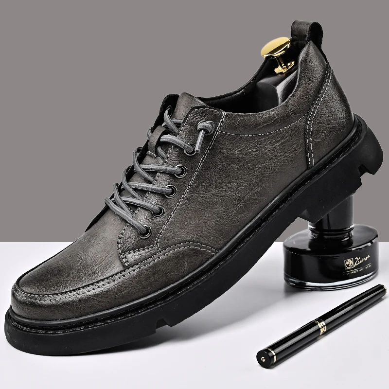 

Men's Busines Casual Shoes Breathable Men Sneakers New Male Light Outdoor Comfortable Walking Flat Footwear Shoes Fashion Sewing