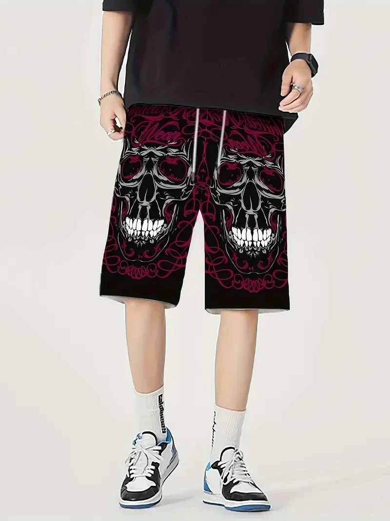 3 Skulls Canvas Shorts Walnut main image 0