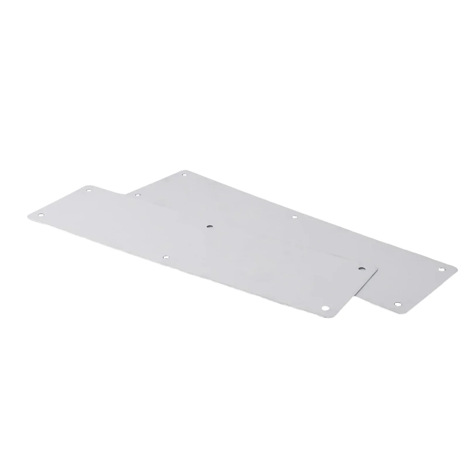 2pcs Stainless Steel Door Kick Plates For Interior Exterior Front Back Doors Deterring Forced Entry Attempts Home Improvement