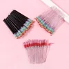 50pcs Colored Eyelash Brush Lash Mascara Wand Eyelash Curler False Lash Extension Tool Bendable Brow Brush Comb LAUKISS 2
