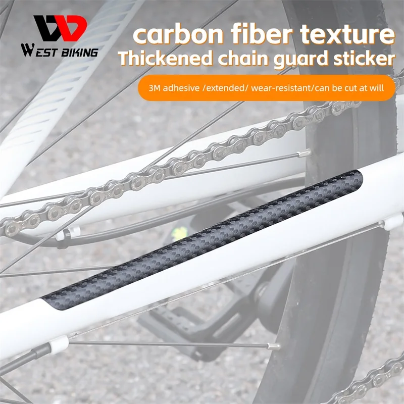 

WEST BIKING Bicycle Chain Protection Sticker 3M Extended Thickened Waterproof Frame Repair Patch MTB Road Bike Accessories