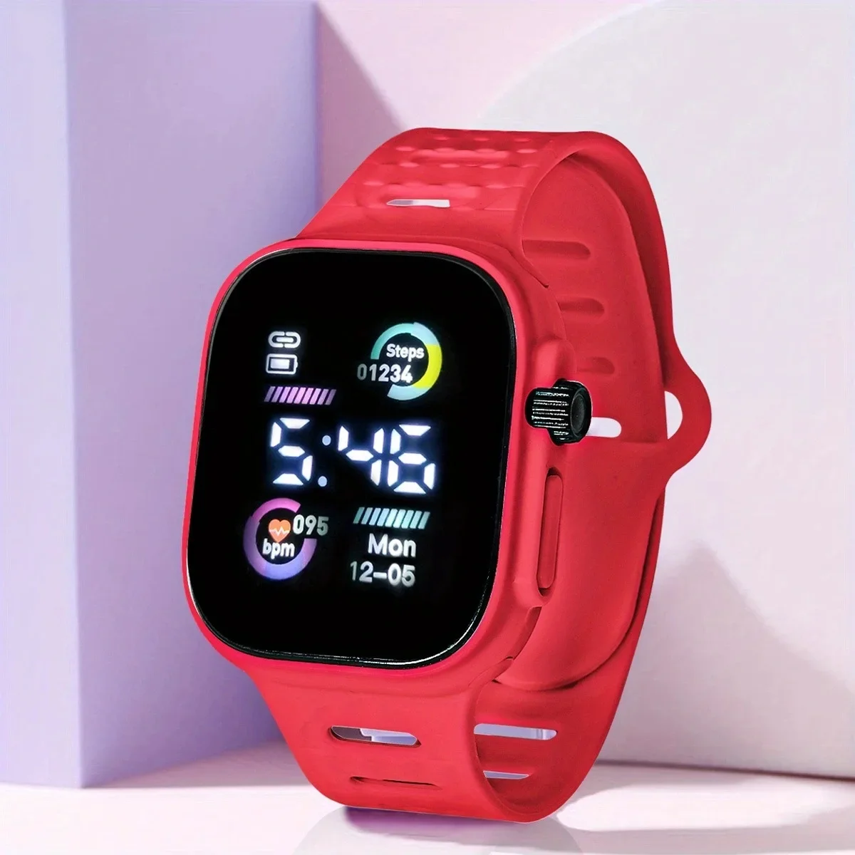 LED Display Digital Kids Watches Sport Boys Girls Luminous Children's Electronic Wristwatch Students Clock Watches Gifts Relojes 4