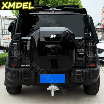 Per Chery Jetour Traveller T2 2023 2025 2025 Adesivo Accessori per lo styling Auto ABS Pneumatico di scorta Lettera Etichetta Accessori per la modifica