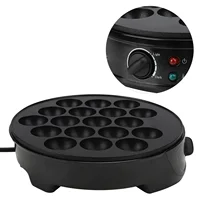Octopus Ball Pan Grill Pan Breakfast Machine Non‑stick Black 220‑240V Electric  Takoyaki for Cake Puffs Home Octopus Ball 2