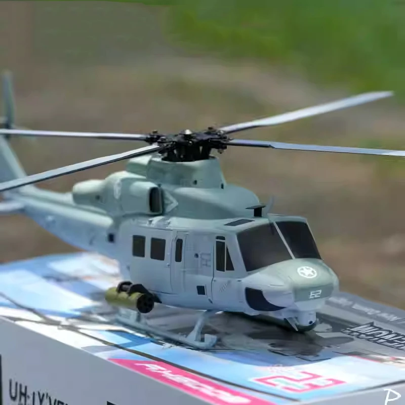 New UH-1Y Venom RC Real Machine GOOSKY E2 Dual Brushless 3D Special Effects Huey Remote Control Helicopter Model Adult Boy Toy 3