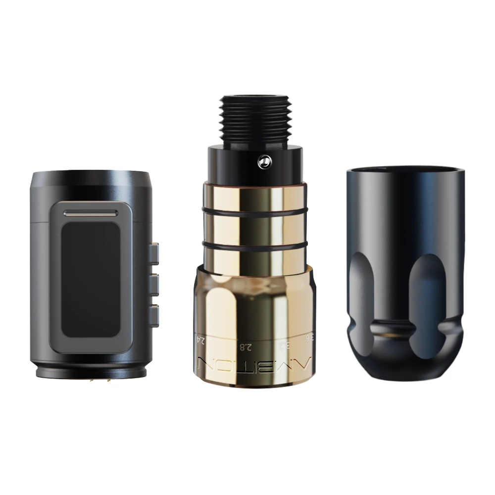 美品　WENWEN タトゥーマシン　コード付き　正規品　ブラック Amazon.com: WENWEN Tattoo Kit Wireless Tattoo Machine, RCA