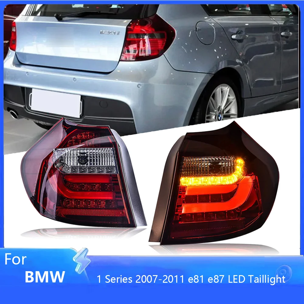 

Car Lights For BMW 1 Series 2007-2011 e81 e87 120 130 waterproof LED Auto Taillight Assembly Signal Lamp Accessories