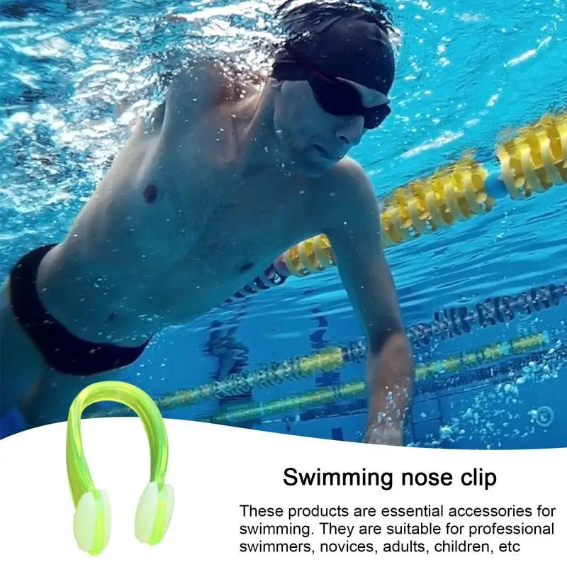 Swimming Nose Clips Swimming Nose Clip Nose Protector Soft Silicone Latex Nose Plugs For Kids And Adults 4