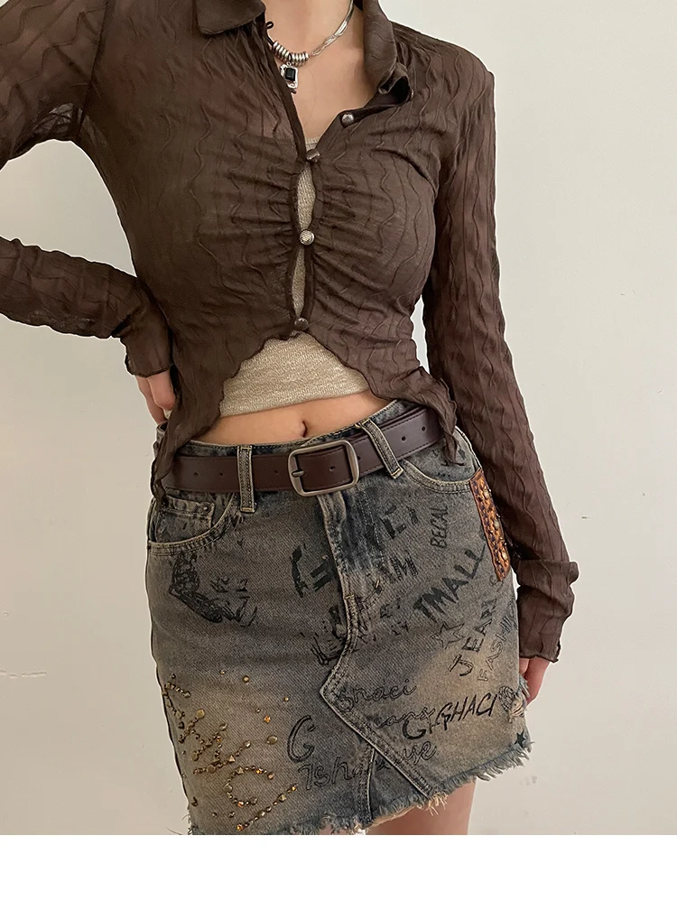 Womens Decorative Wide Belt - Versatile Black Jeans Belt for Summer 2024