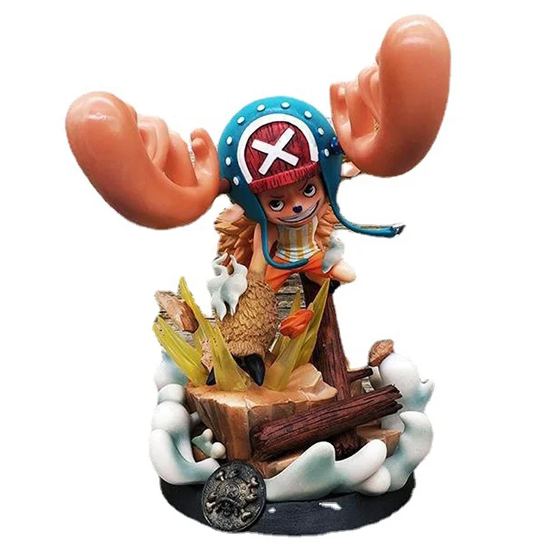 

One Piece Tony Tony Chopper PT Brook Collection Edition Birthday Gift For Desktop Animation Model Doll Decoration 23cm BOX