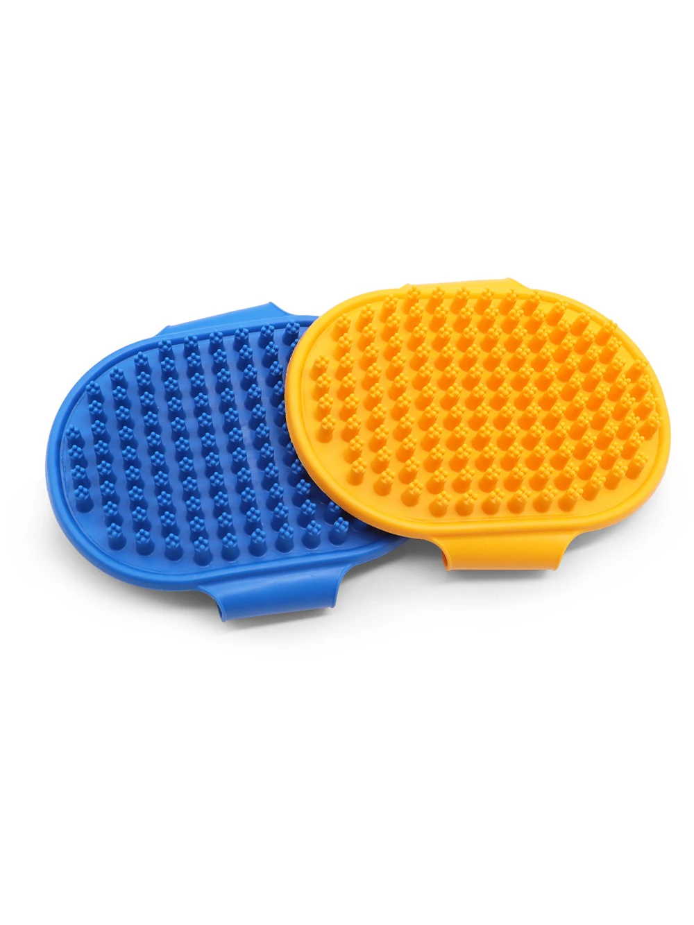 Durable Rubber Dog Bath Massage Brush Fur Grooming Comb Pet Cleaning Adjustable Belt Antislip Silicone Washing Glove Hair Tools