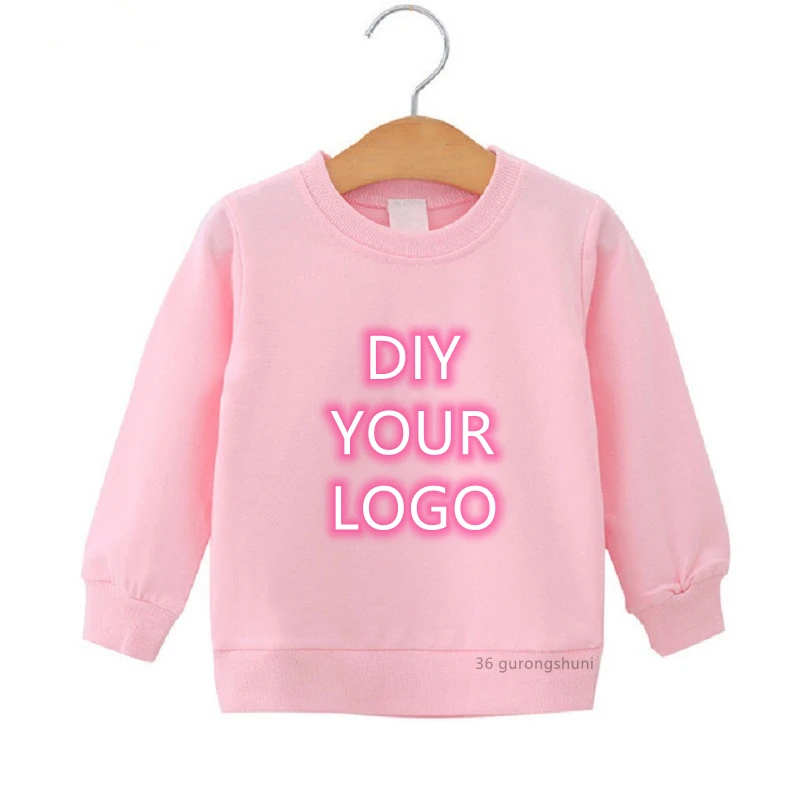 Sudadera con capucha personalizada con impresión de bricolaje 2022, diseño propio, logotipo/imagen, ropa para niños personalizada, regalo de cumpleaños, suéter de manga larga