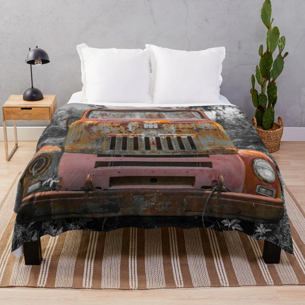 

Rust Series Throw Blanket Luxury St Blanket Flannel Blanket Large Blanket