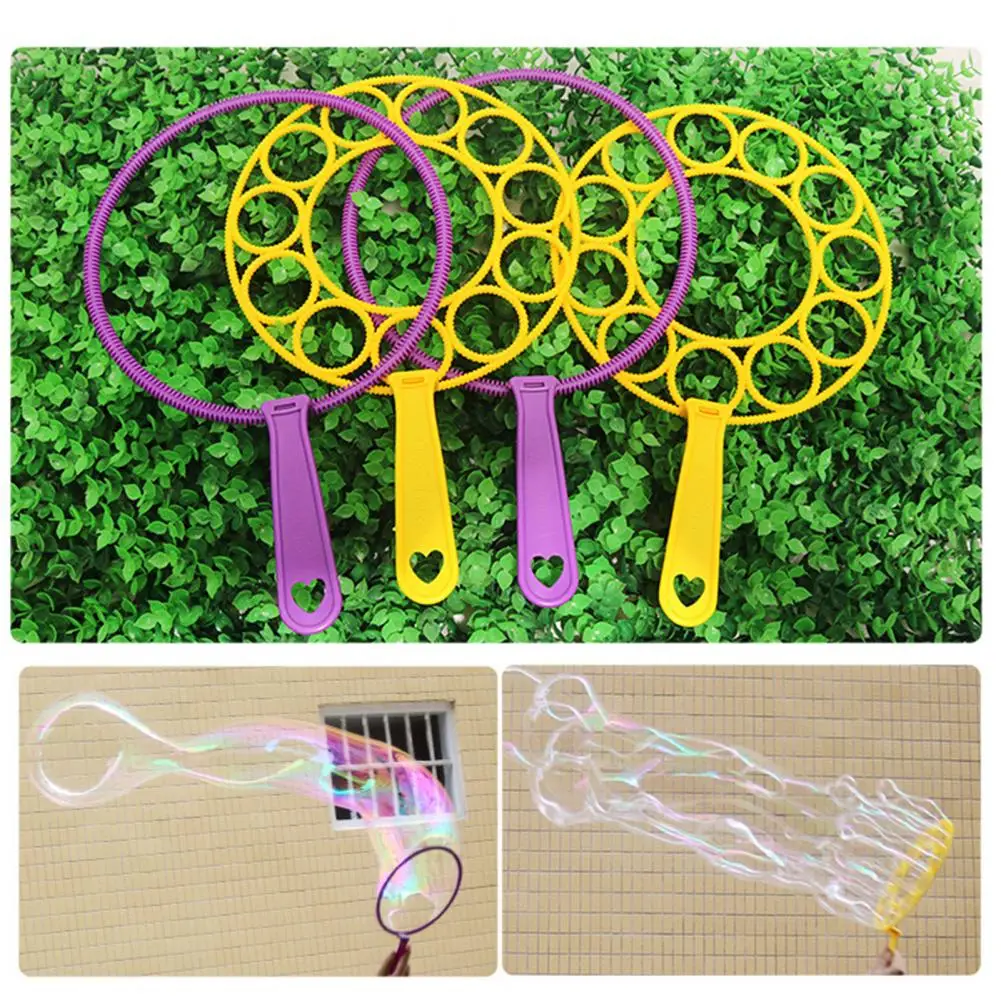 

2Pcs/Set Durable Large Big Bubble Blowers Bubble Blowers Novelty Performance Prop