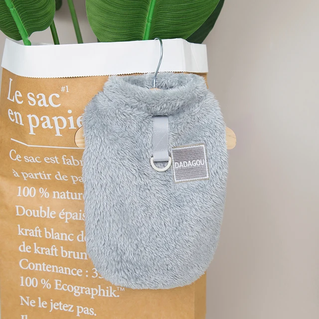 Soft Flannel Small Dog Clothes Winter Warm Puppy Cat Sweater Coat Chihuahua Pet Clothing Jumpsuit for Small Medium Dogs Yorkie 3