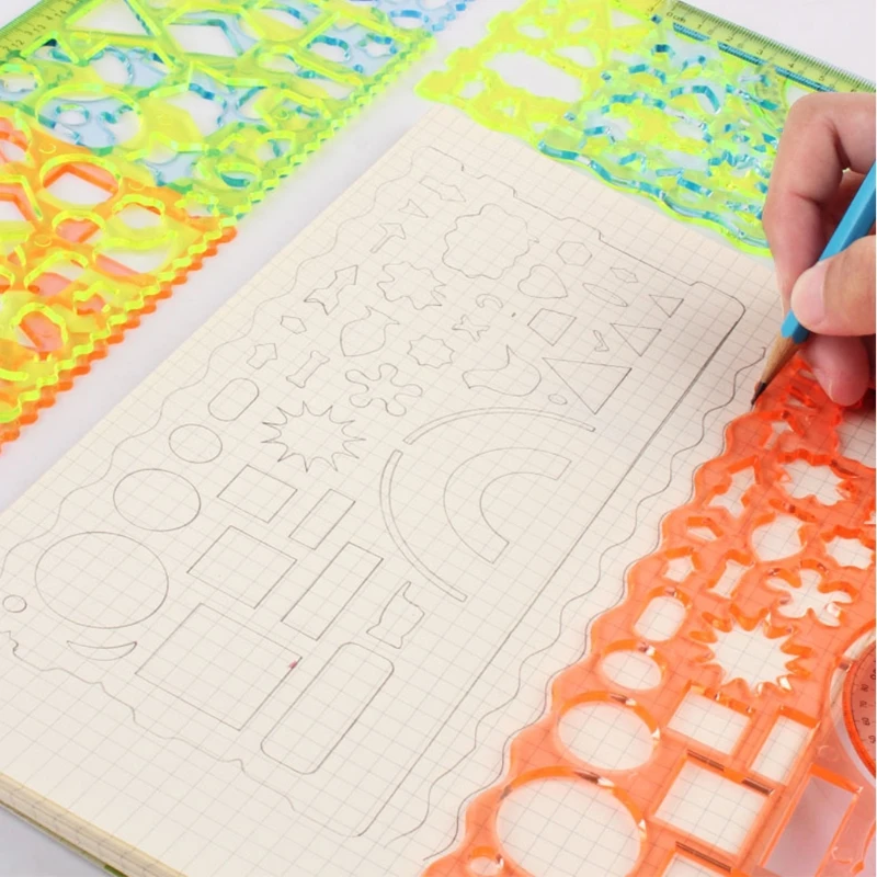 Рисунок 3 - калейдоскоп трафареты линейки 30