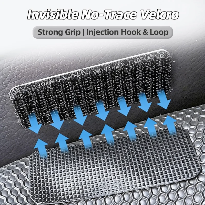 10PCS 강력한 카펫 고정 스티커 접착식 자동차 바닥 매트 고정 패치 홈 시트 미끄럼 방지 테이프 스티커 양면 테이프