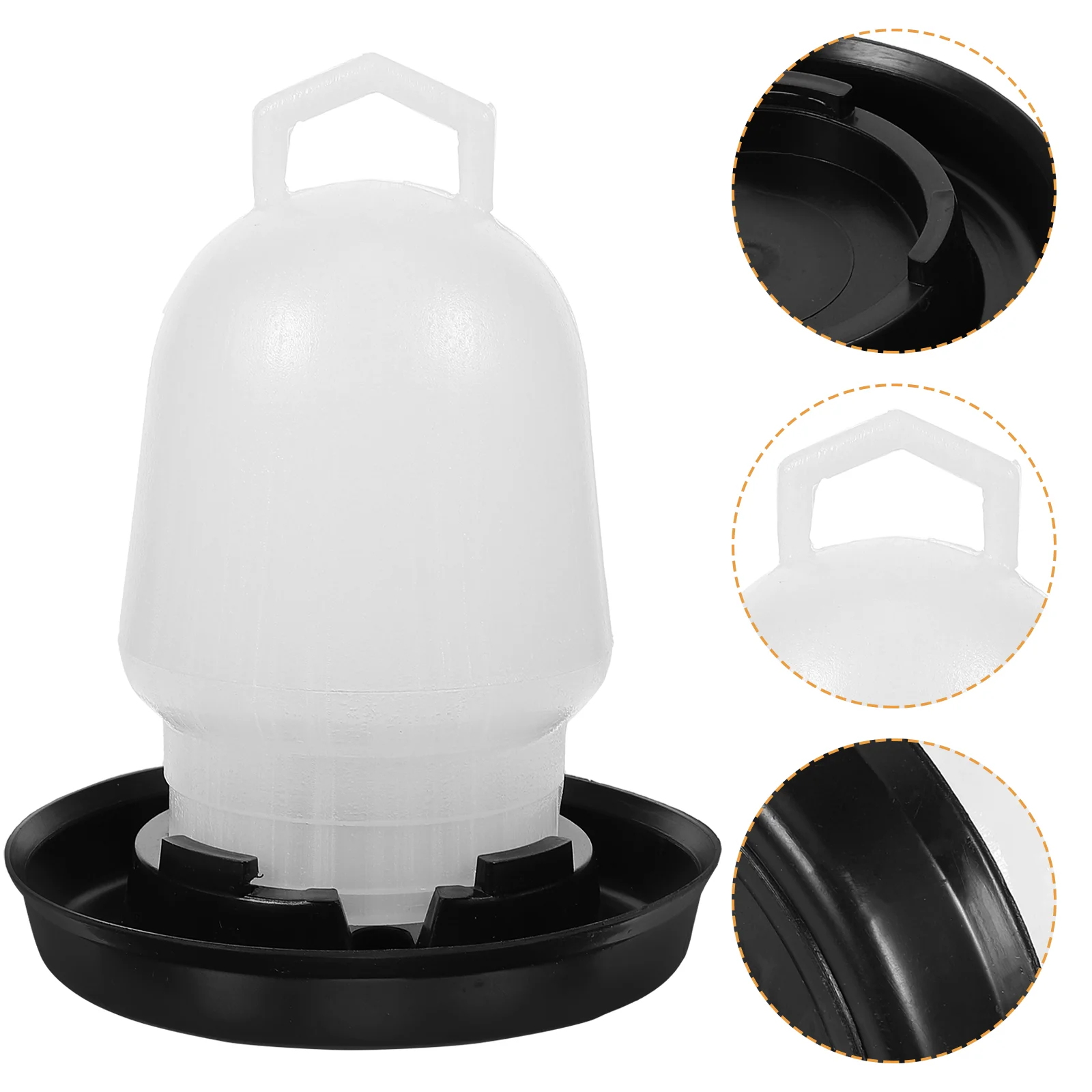 

Automatic Chicken Poultry Watererer Drinker Feeder Poultry Baby Storage Bucket Trough Plastic Cup Bird